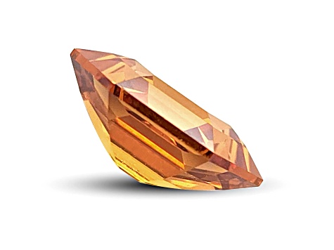 Orange Sapphire Unheated 9.86x7.43mm Hexagon 2.43ct